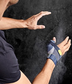 Push Sports Daumenbandage in der Anwendung